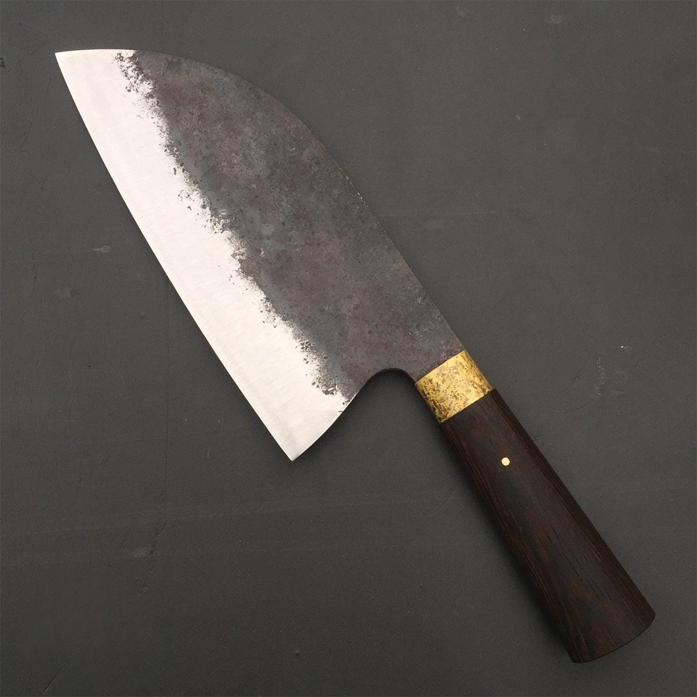 Handmade Gyuto Chef Knife – The Japanese Carbon Steel Workhorse for Professional & Home Kitchens Serbian Knife