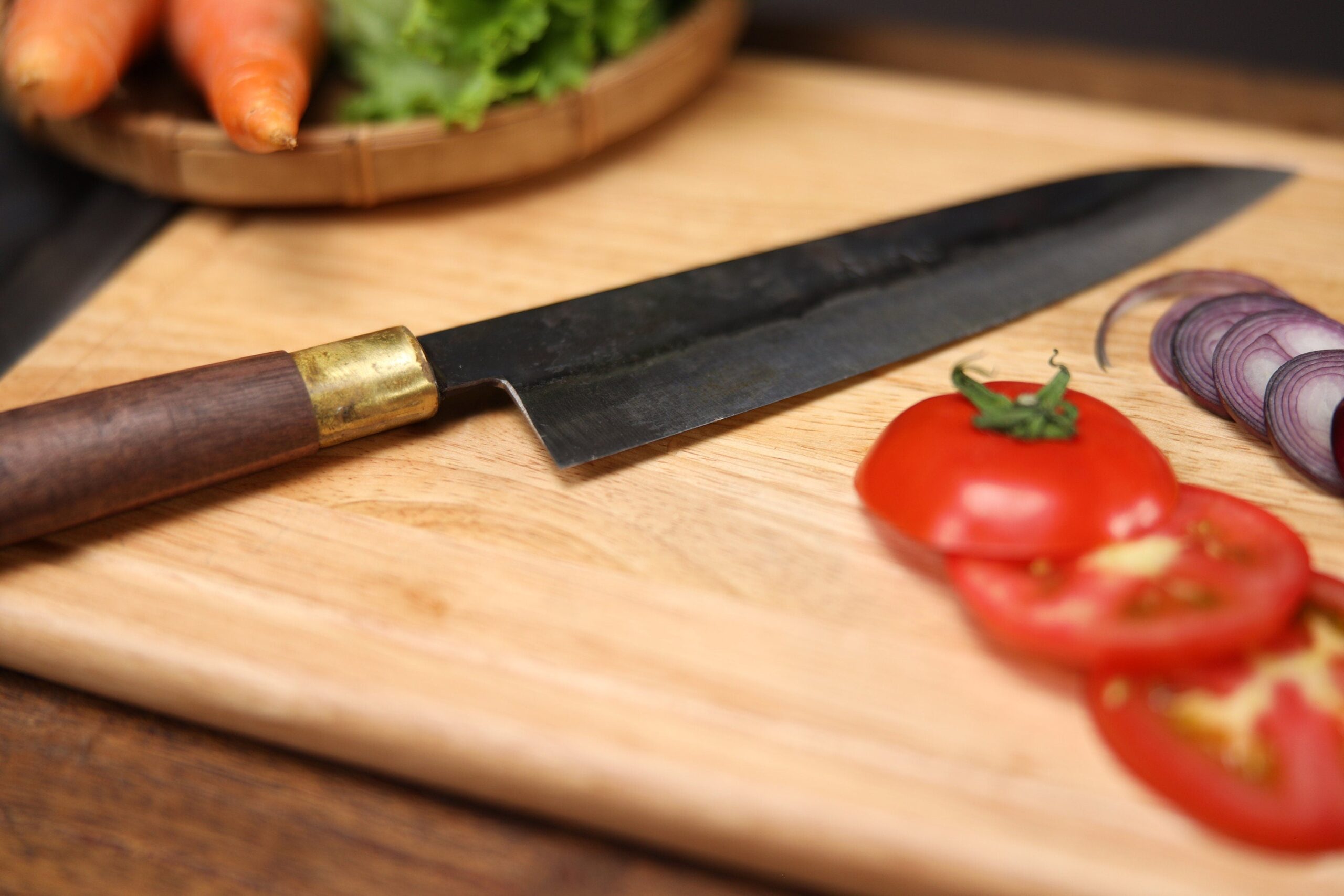 The Legend Gyuto Chef Knife 210mm – Hand-Forged Japanese Style 52100 Carbon Steel - Image 3