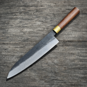 Handmade Gyuto Chef Knife 210mm – Japanese 52100 Carbon Steel with Walnut Handle